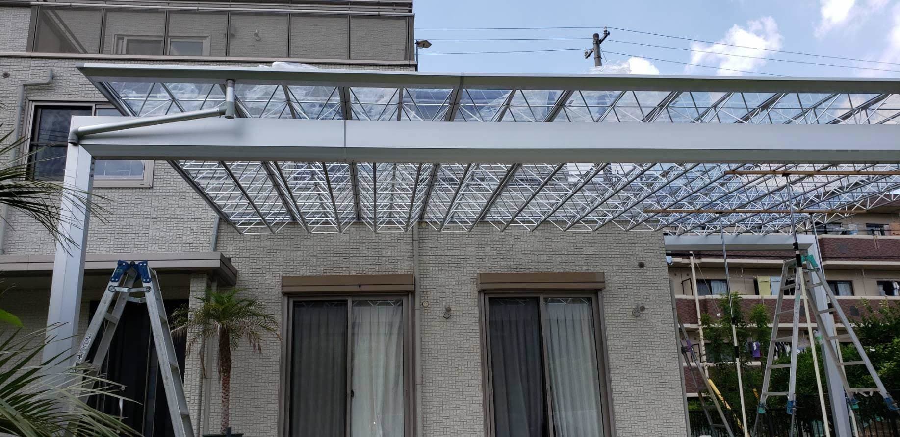 カーポート新設工事 | 名古屋市緑区のエクステリア工事ならイズ美