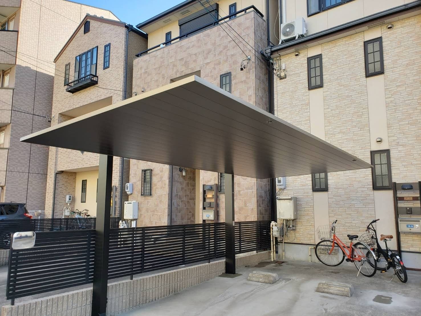 カーポート新設工事 | 名古屋市緑区のエクステリア工事ならイズ美