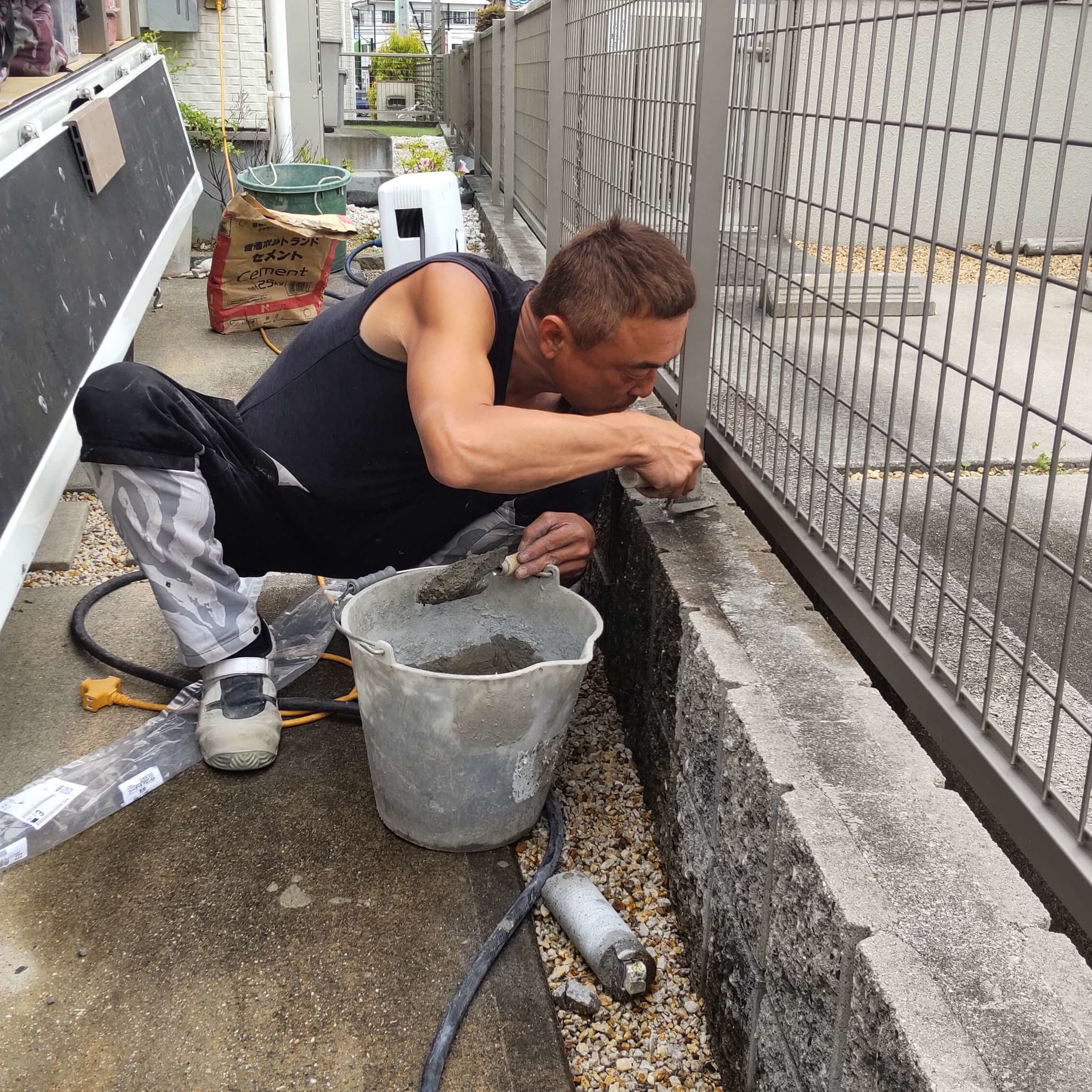 フェンス修理 名古屋市緑区 | 名古屋市緑区でエクステリア工事ならイズ美