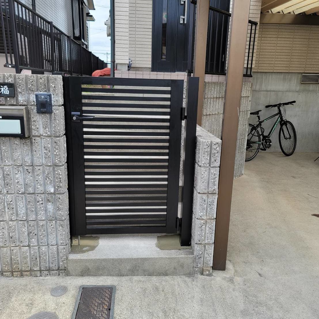 門扉新設・取替え 名古屋市緑区 | 名古屋市緑区でエクステリア工事ならイズ美