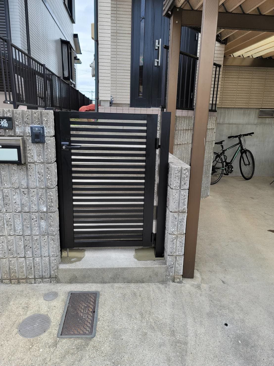 門扉新調 | 名古屋市緑区のエクステリア工事ならイズ美