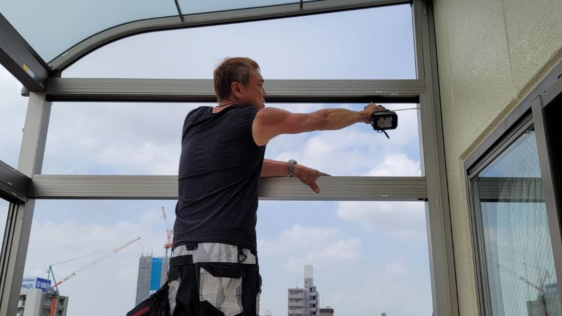 サンルーム修理 名古屋市緑区 | 名古屋市緑区でエクステリア工事ならイズ美