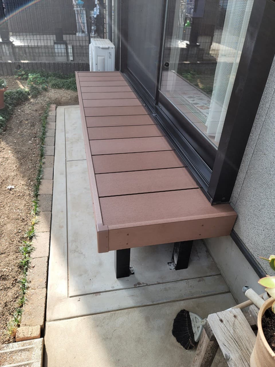 ウッドデッキ設置 | 名古屋市緑区のエクステリア工事ならイズ美