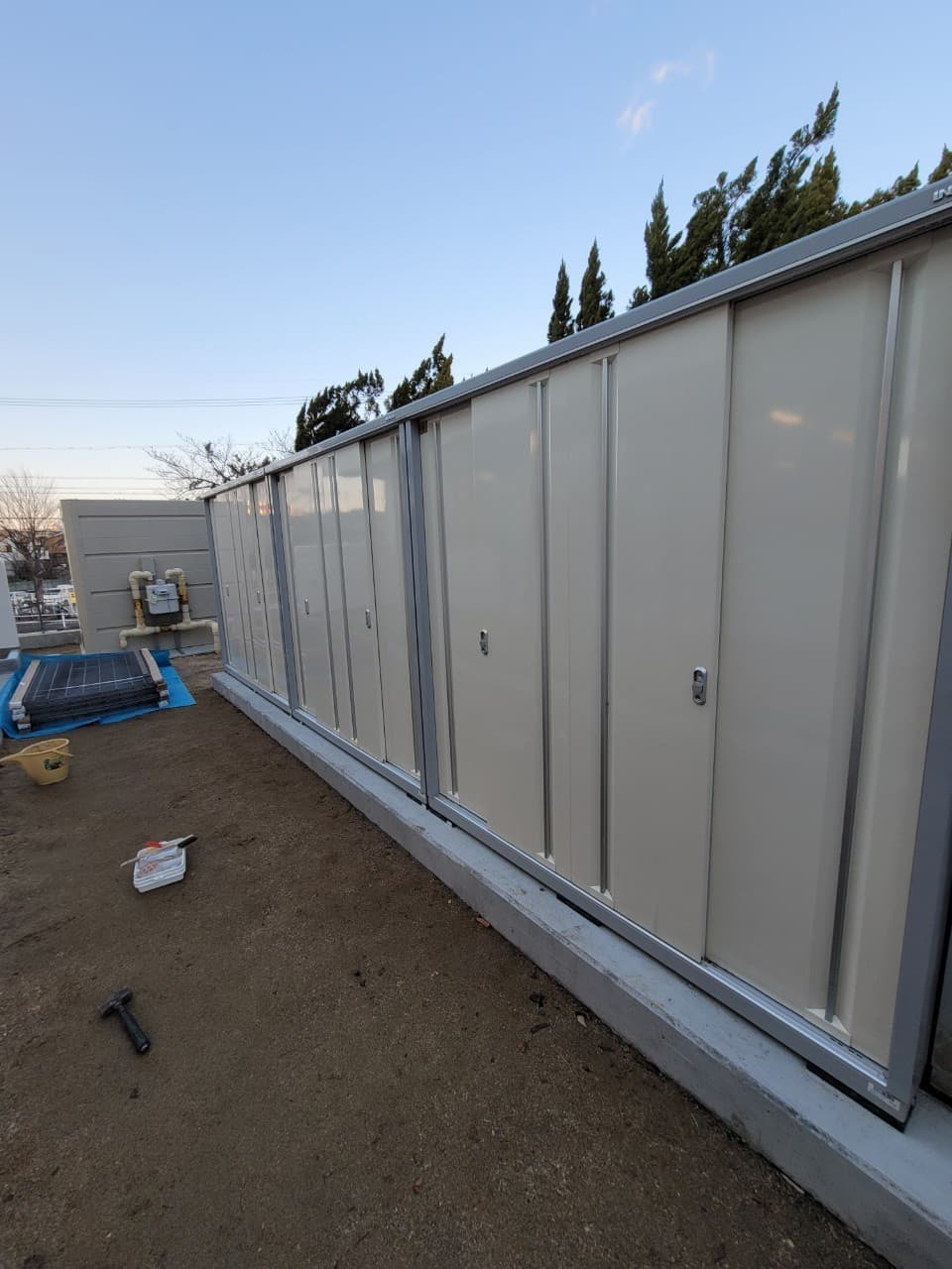 物置設置 | 名古屋市緑区のエクステリア工事ならイズ美